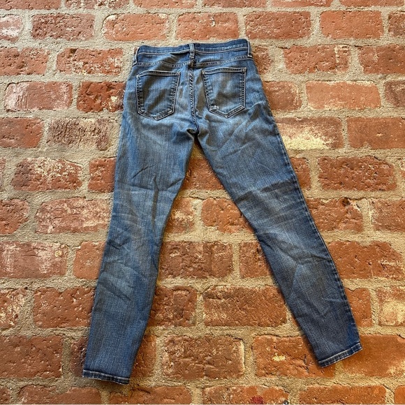 Current/Elliott Blue The Stiletto Townie Skinny Distressed Jeans size 25 - Picture 12 of 16